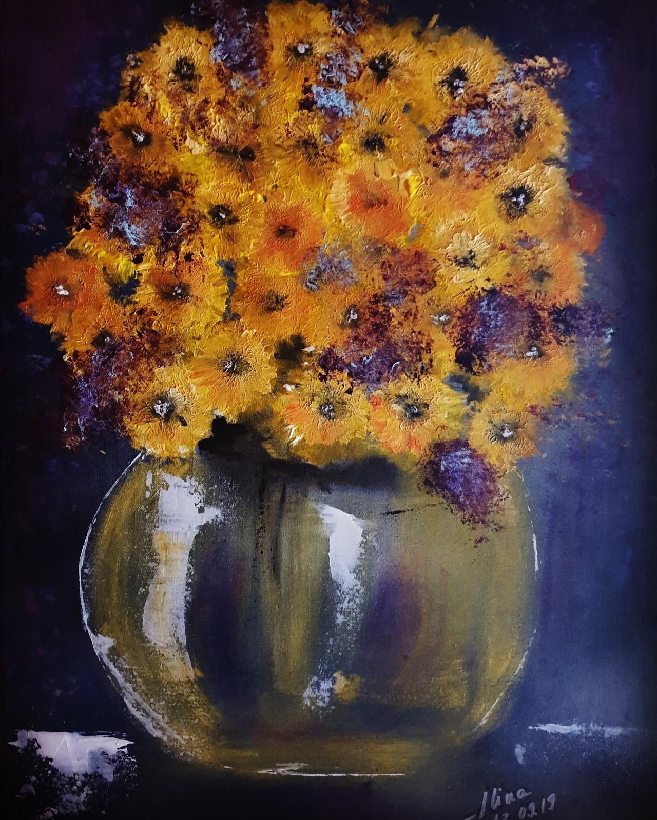 ArteDiAlina.com painting: elementary jealousy